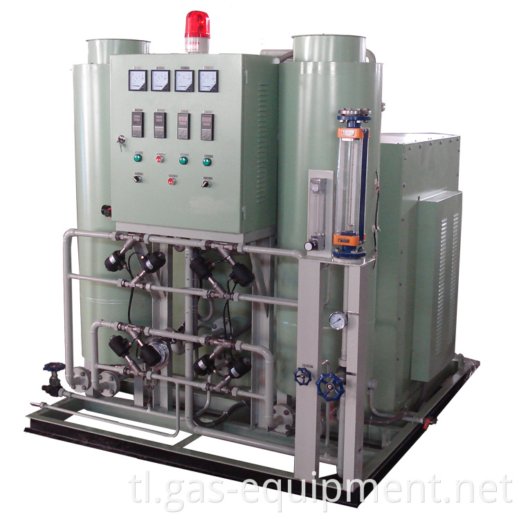 Ammonia cracker na may purifier